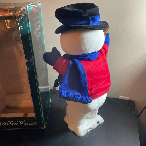 Vintage Holiday Time Animated Christmas Snowman TESTED/WORKING - Picture 5 of 7